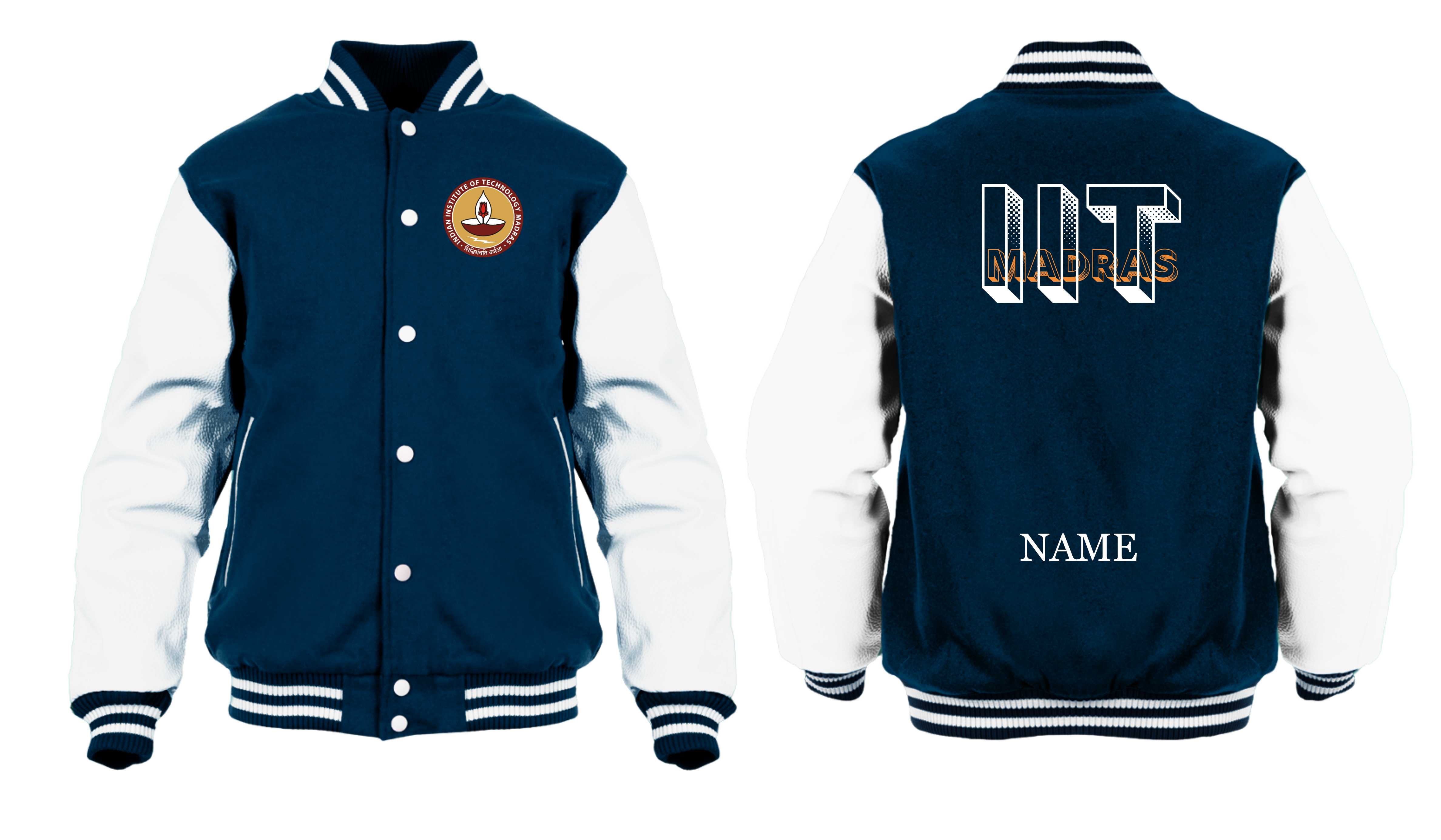 IIT MADRAS Varsity Classic Design 4 ( Ak Design)