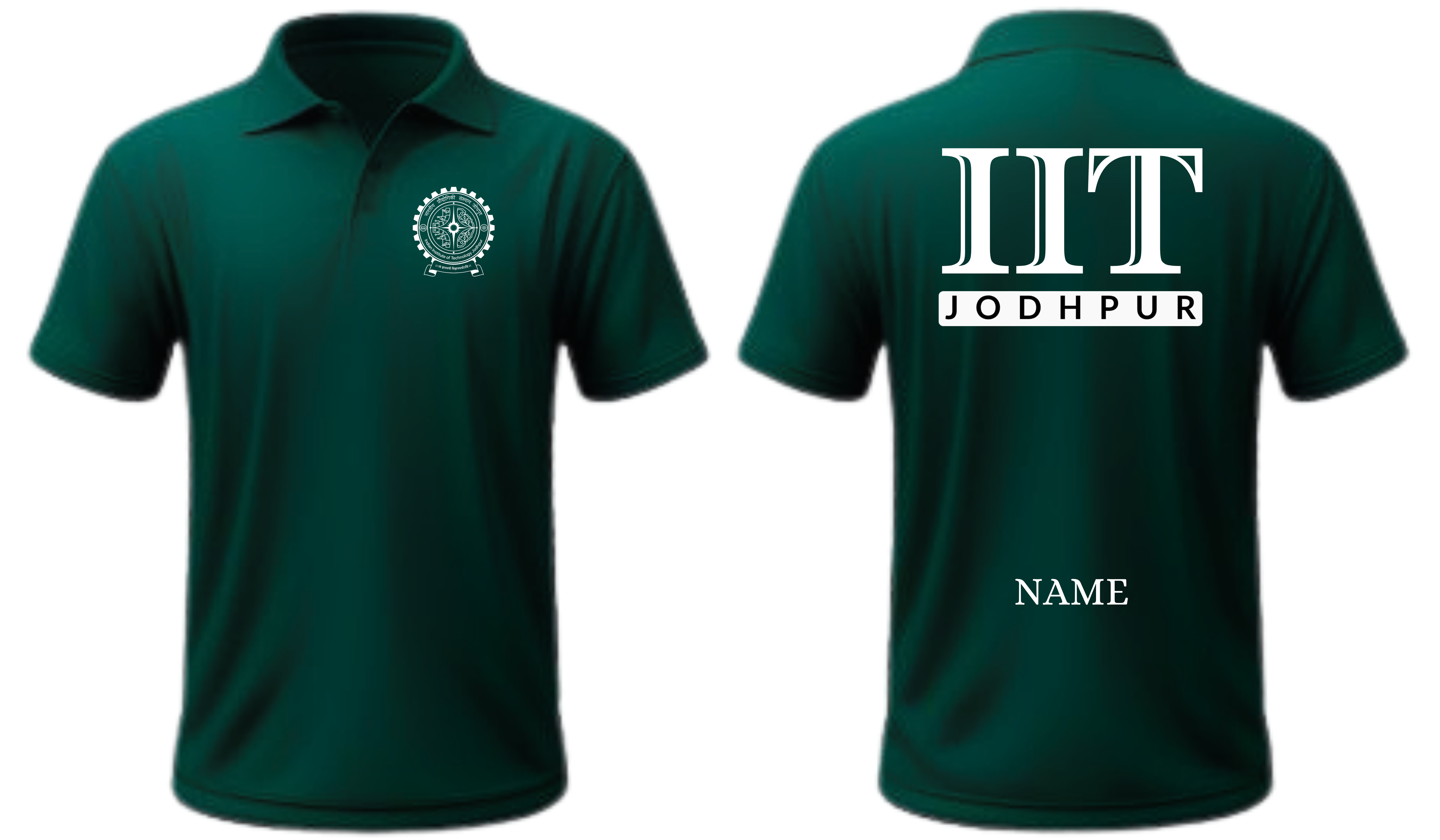IIT JODHPUR POLO T-SHIRT ITC Century Handtooled Design