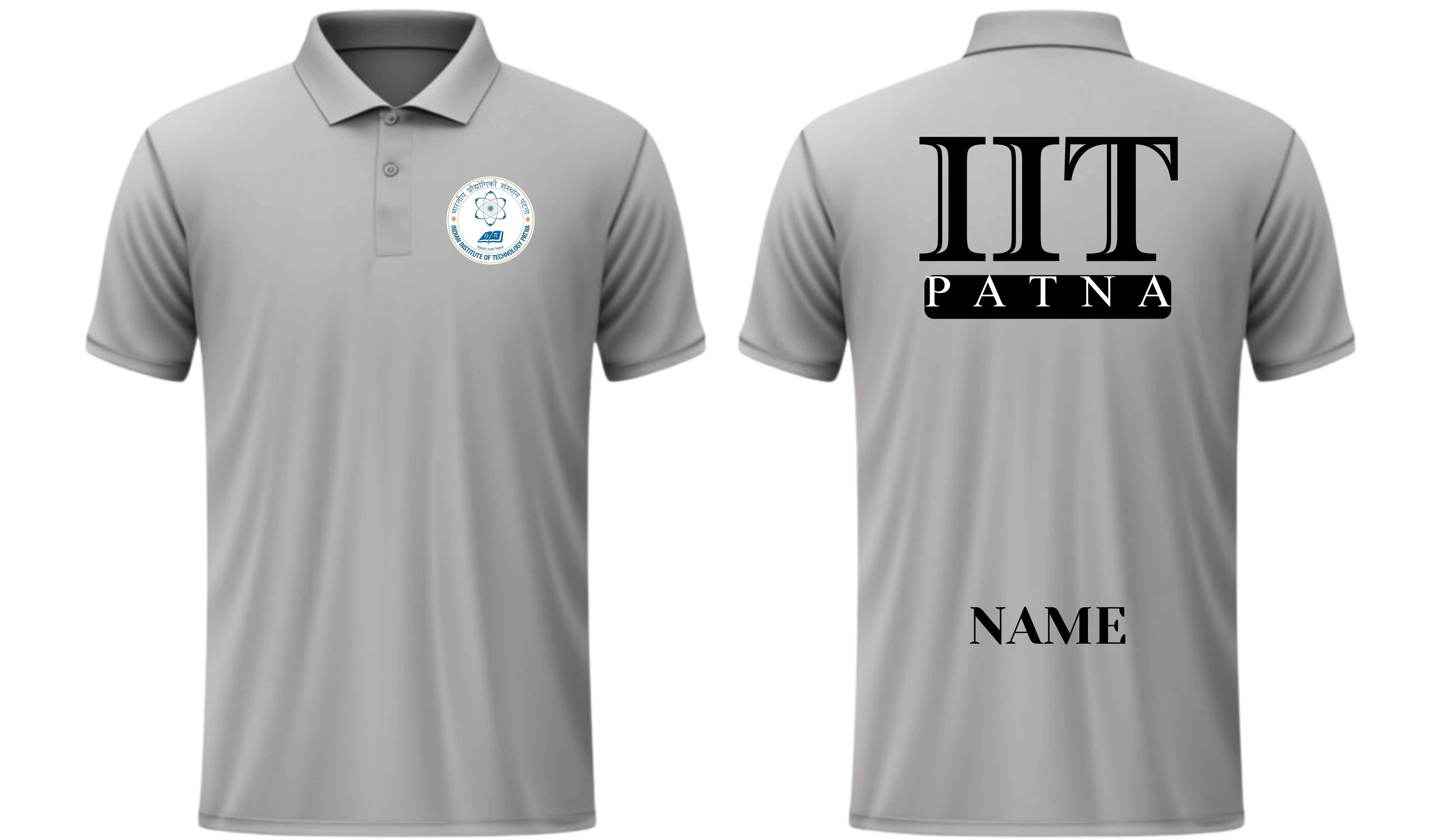 IIT PATNA POLO T-SHIRT ITC Century Handtooled Design