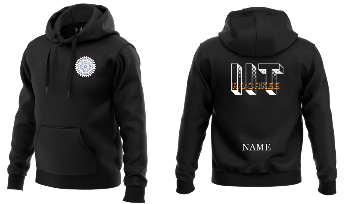 IIT ROORKEE Hoodies Classic Design 4 ( Ak Design )
