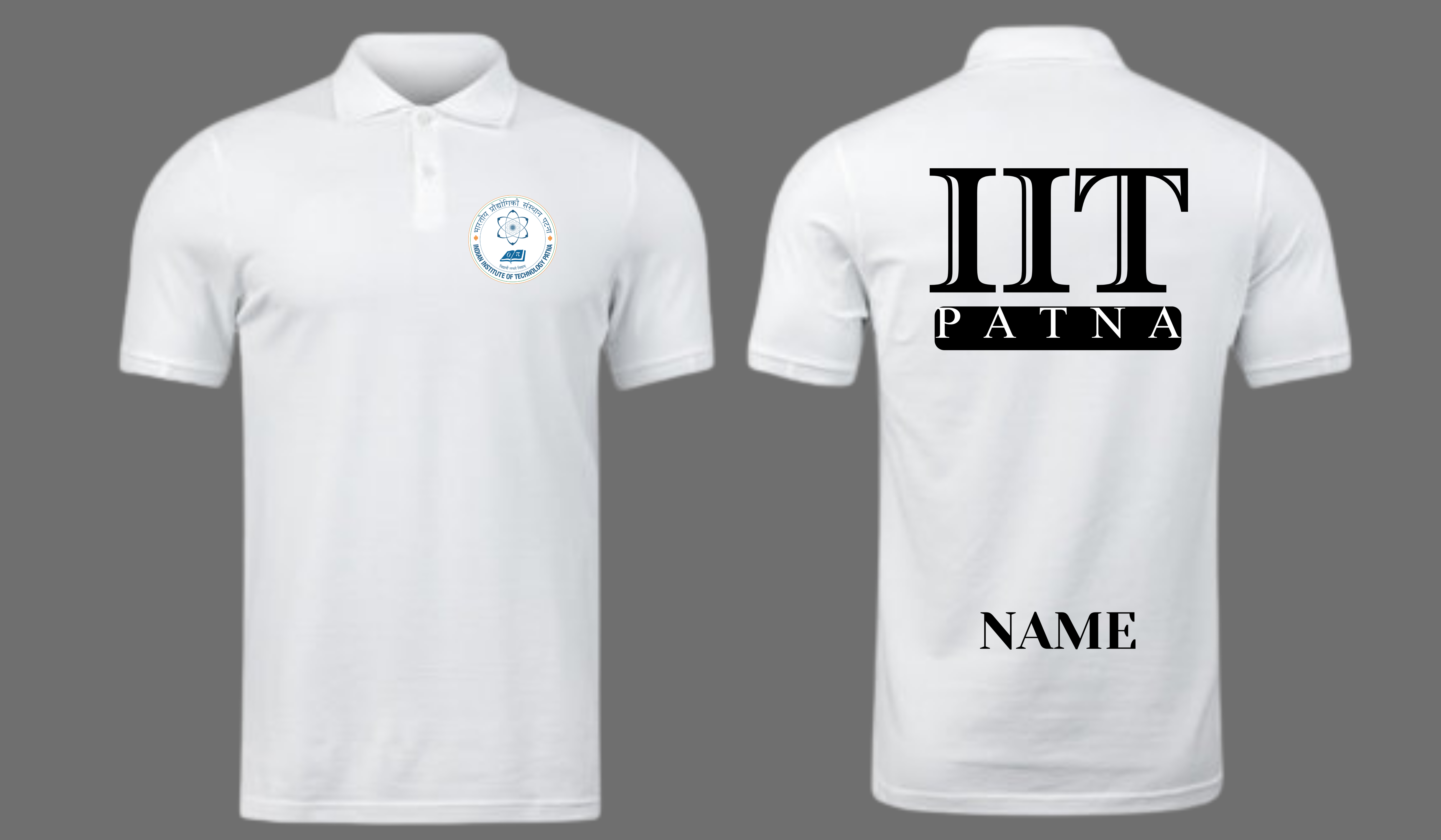 IIT PATNA POLO T-SHIRT ITC Century Handtooled Design