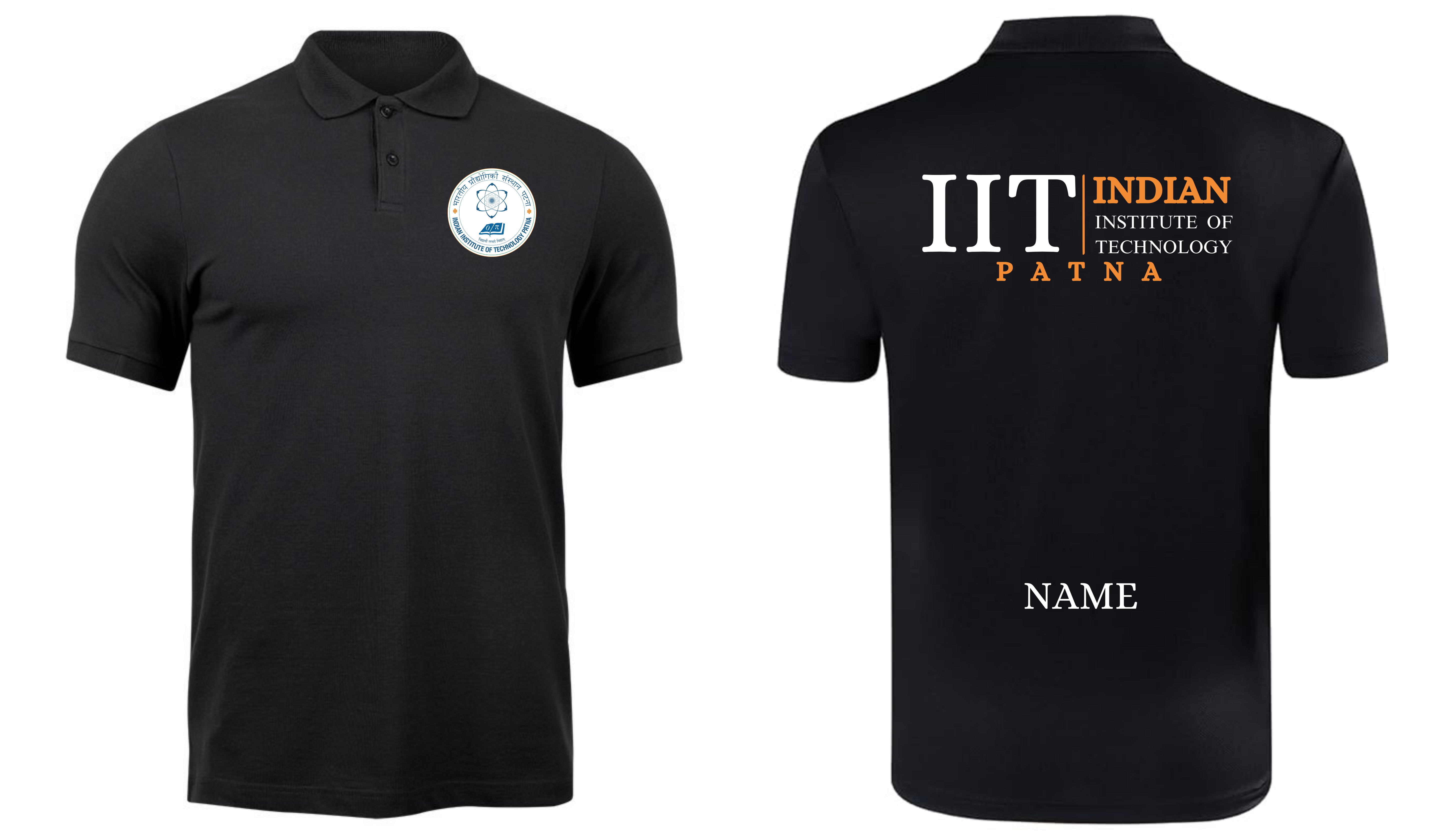 IIT PATNA POLO T-SHIRT ITC Century Handtooled Design