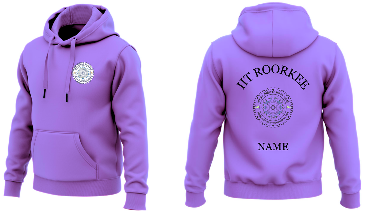 IIT ROORKEE Hoodies Classic Design 1 ( Ak Design )