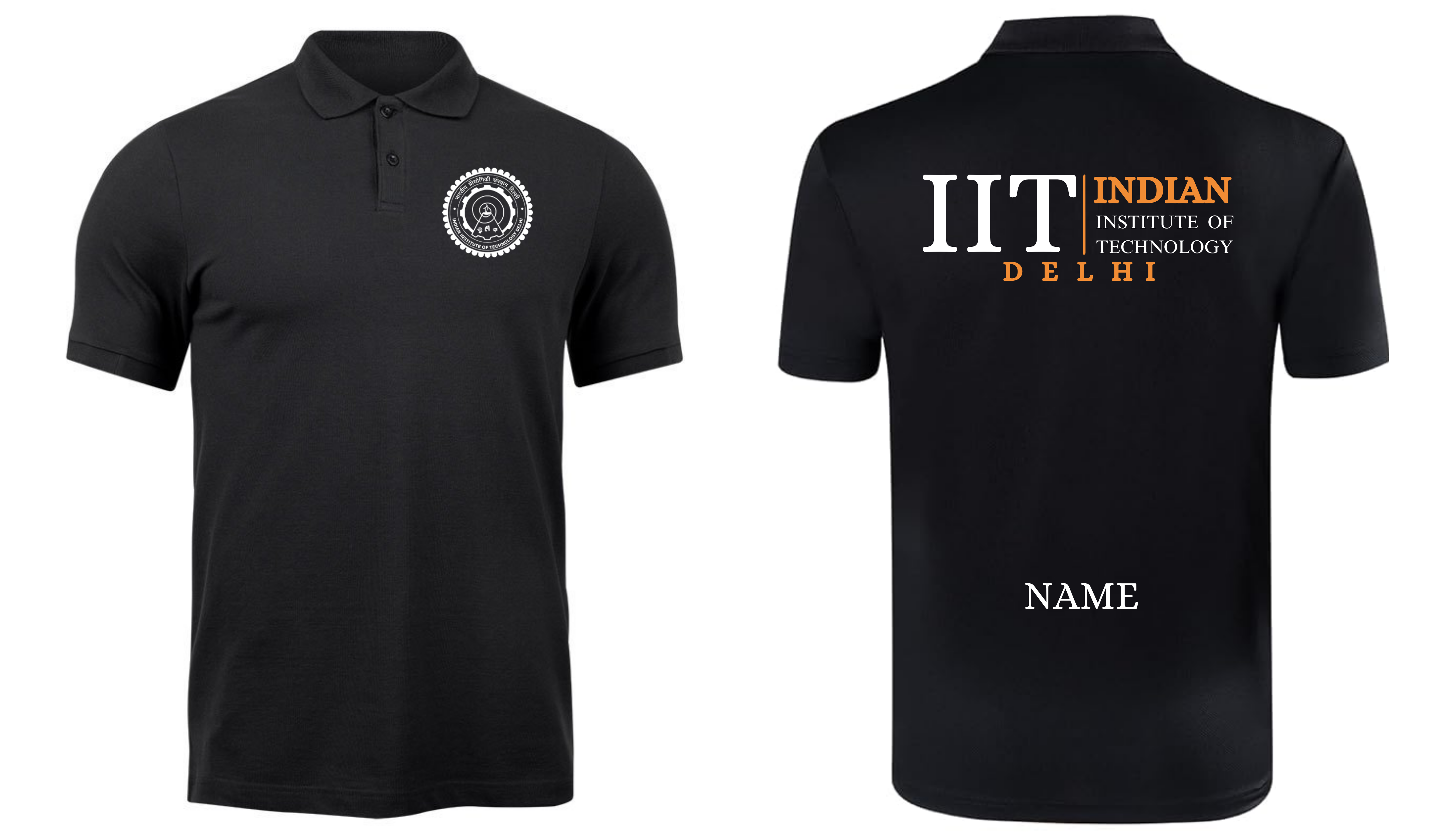 IIT DELHI POLO T-SHIRT CampusCart design 2