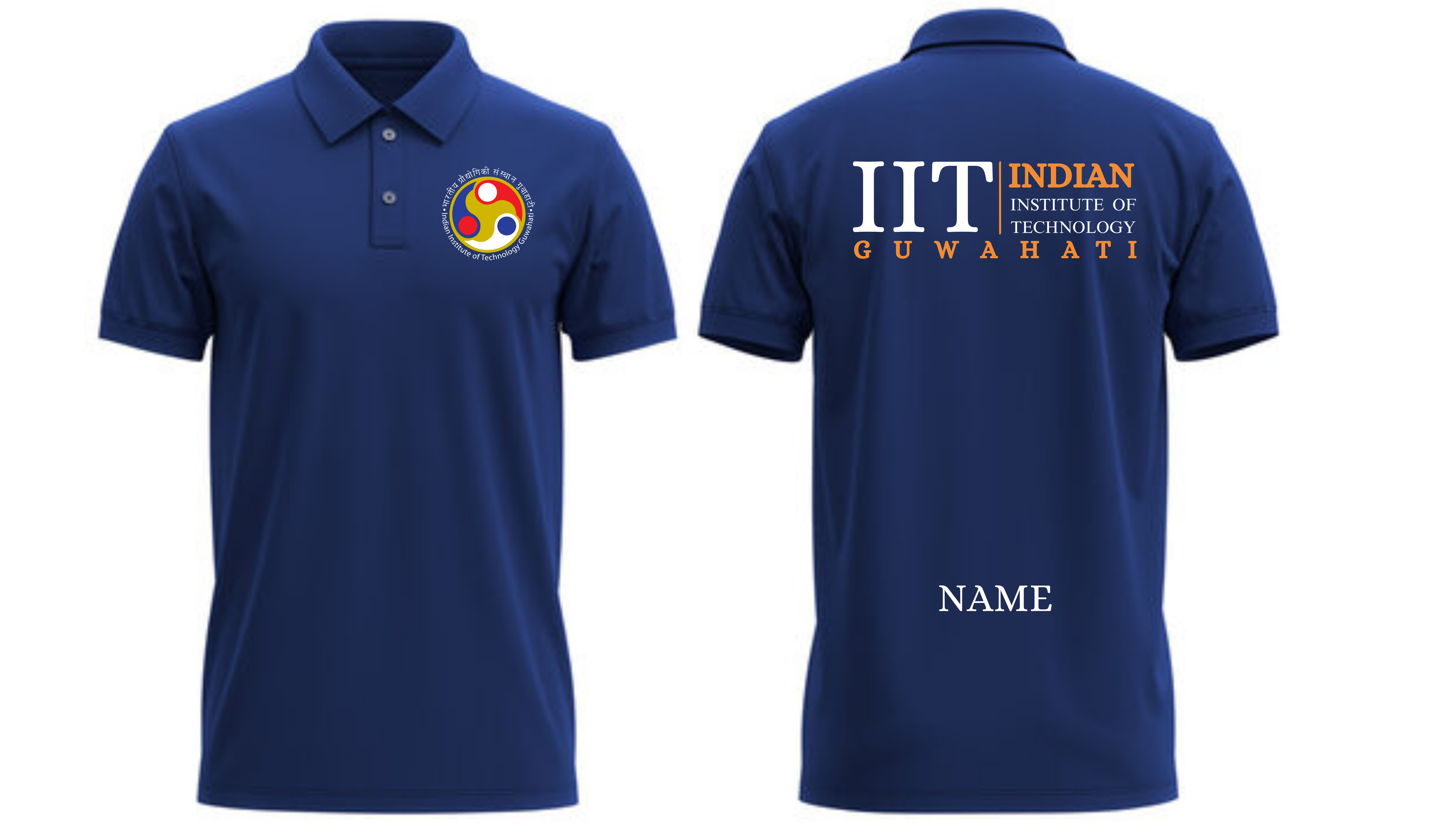 NIT Jaipur POLO T-SHIRT Classic Design 1 (CAMPUSCART DESIGN )