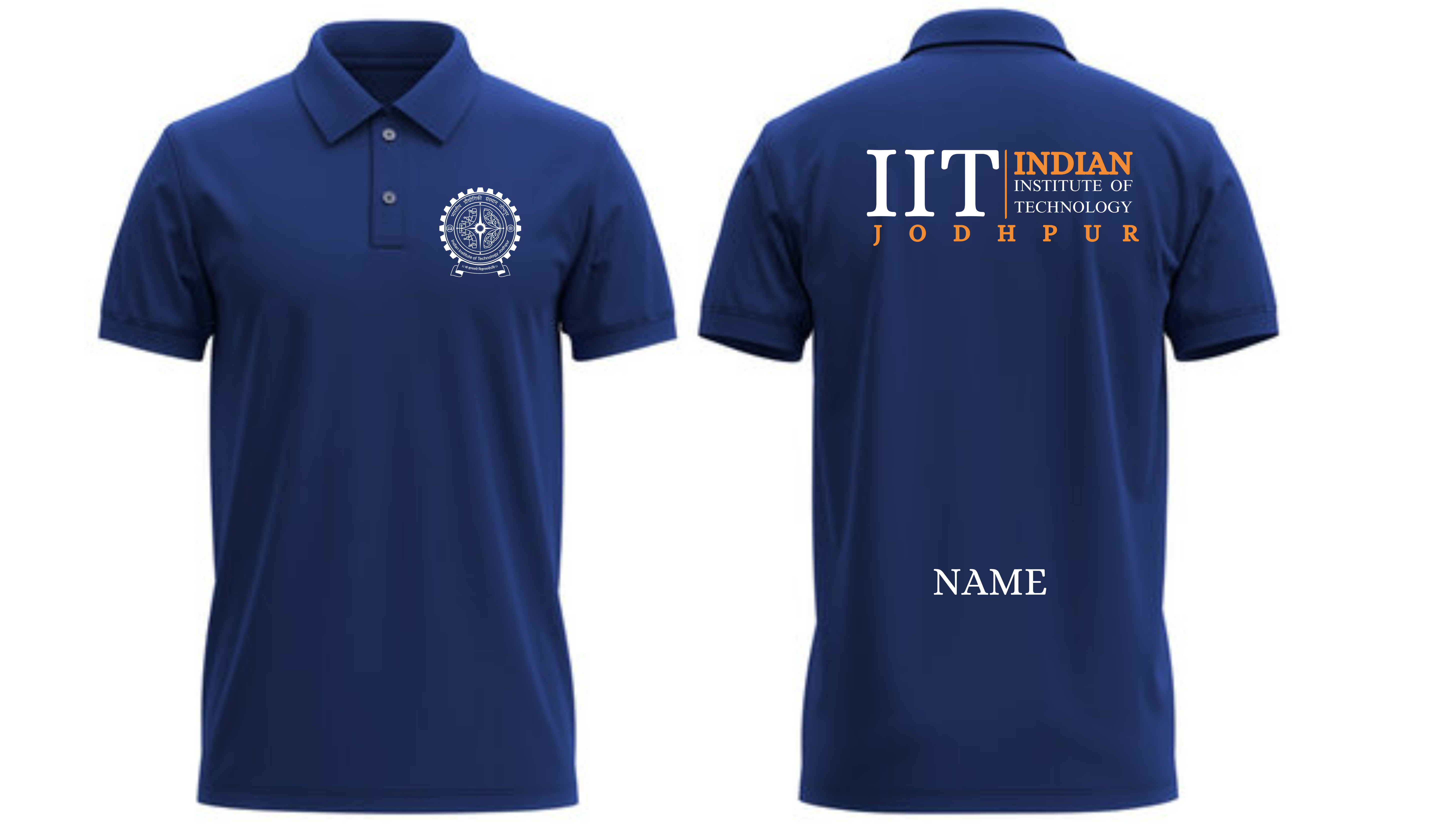 IIT JODHPUR POLO T-SHIRT CampusCart Design 2