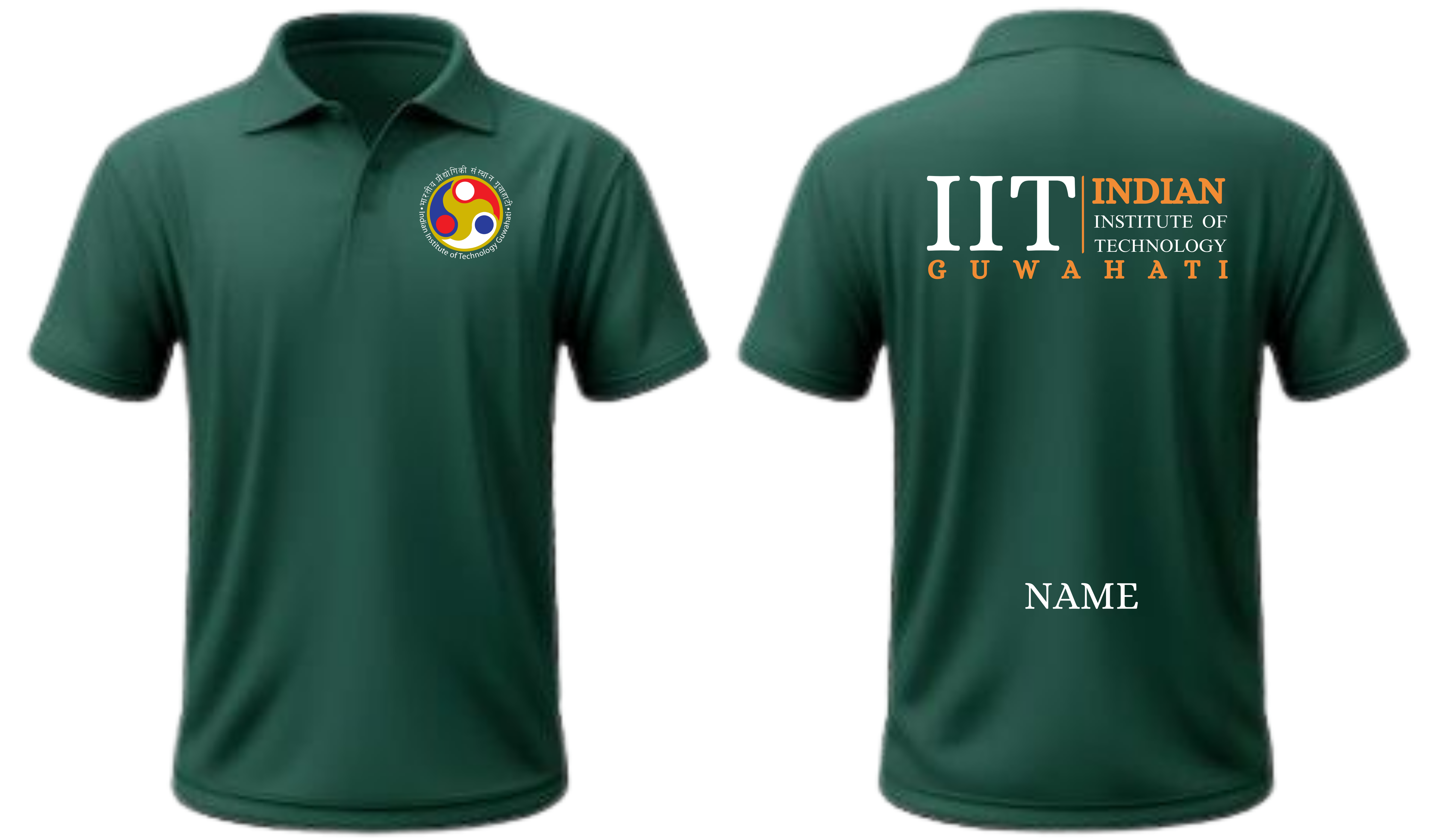 NIT Jaipur POLO T-SHIRT Classic Design 1 (CAMPUSCART DESIGN )