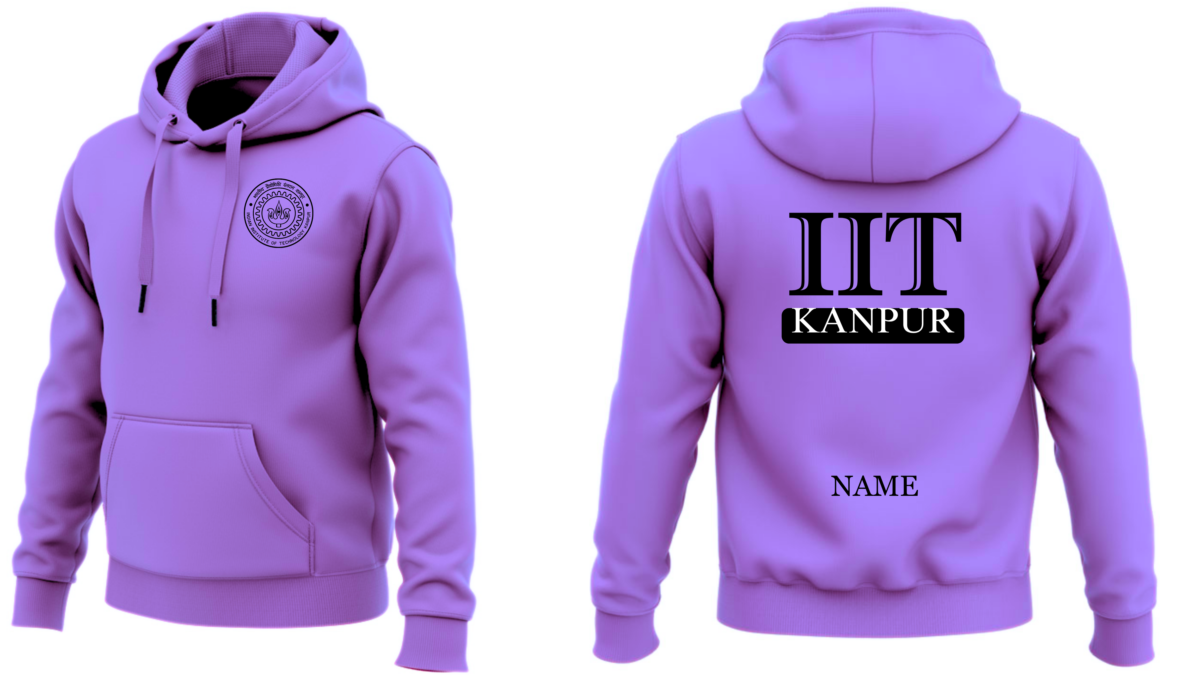 IIT KANPUR Hoodies Classic Design 3 ( Ak Design )