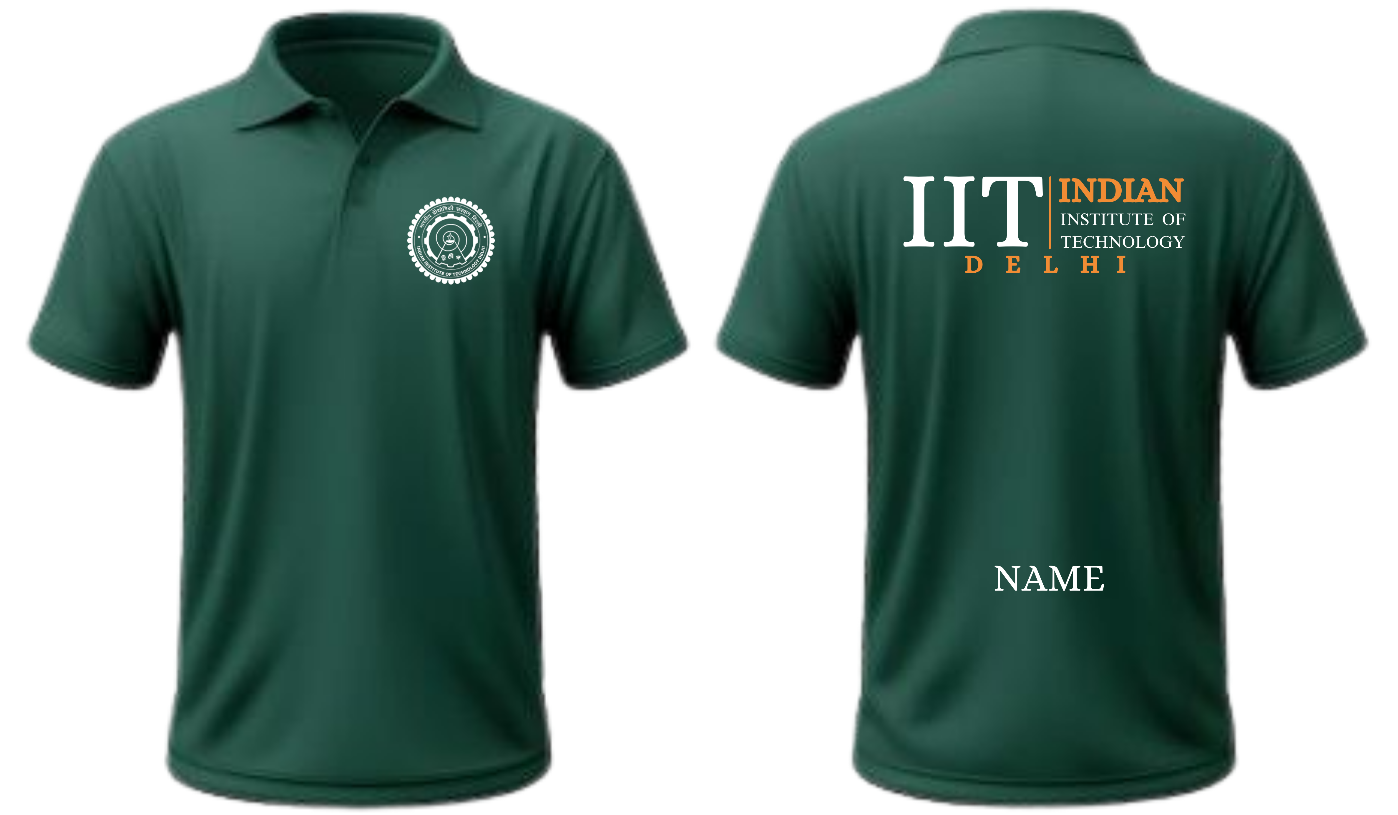 IIT DELHI POLO T-SHIRT CampusCart design 2