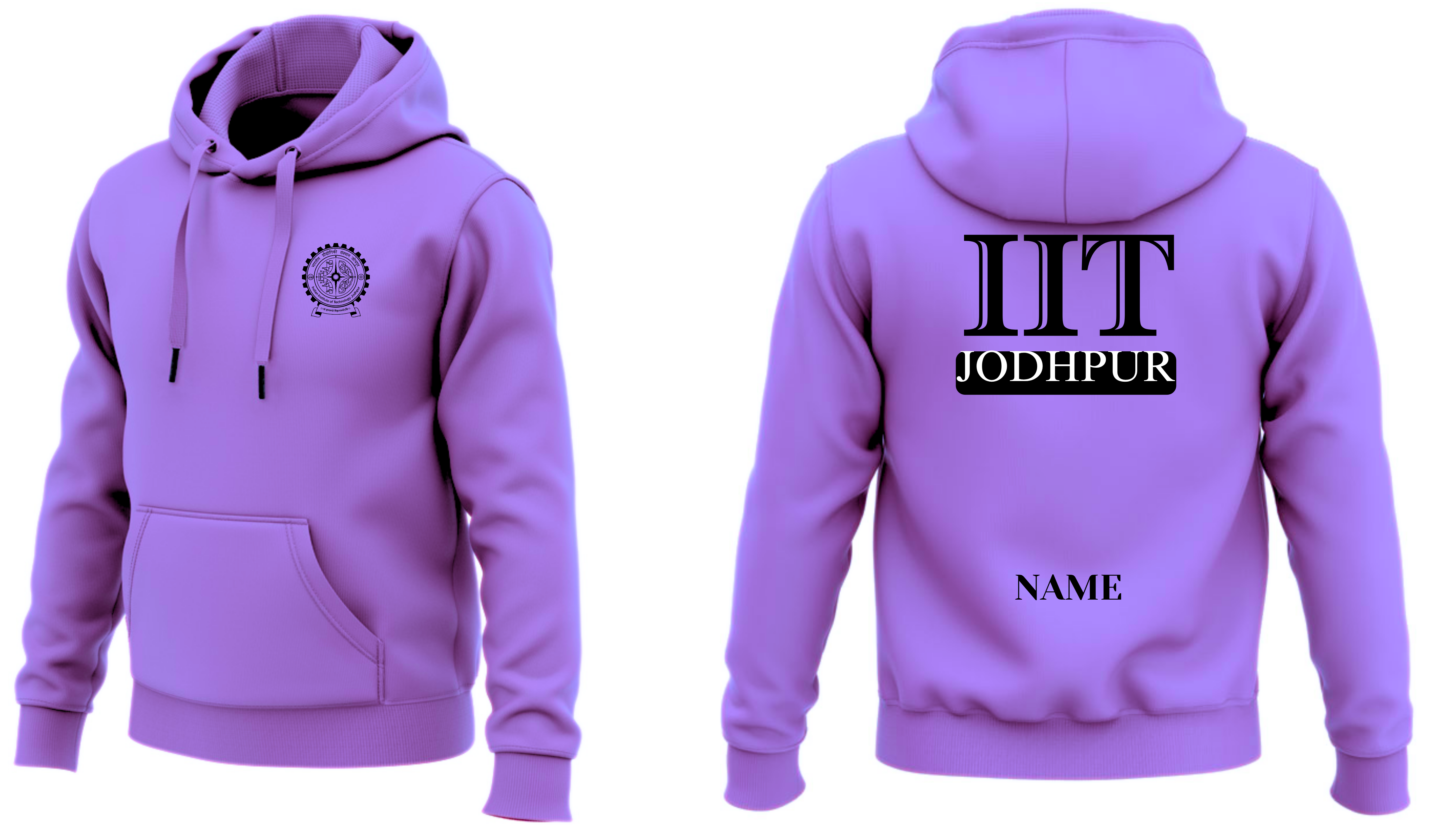 IIT JODHPUR Hoodies Classic Design 3 ( Ak Design)
